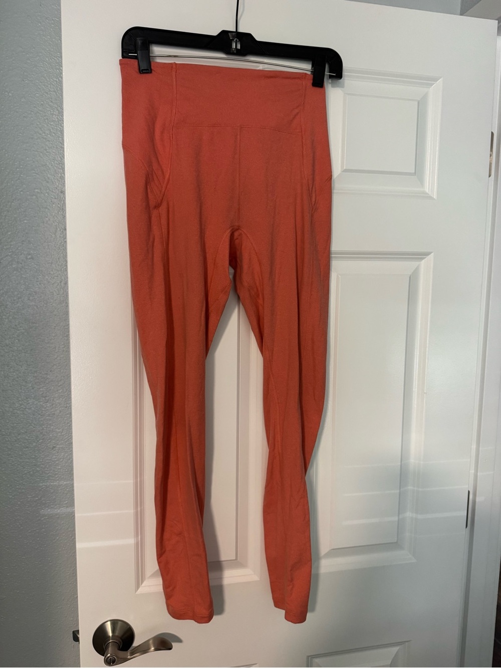 Free People Coral High-Waist Leggings Jumpsuit